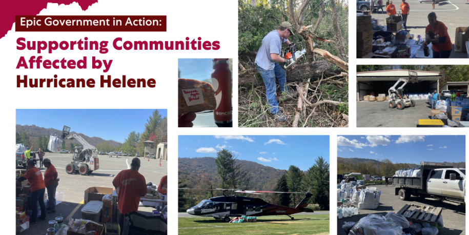 Epic Government in Action: Supporting Communities Affected by Hurricane Helene