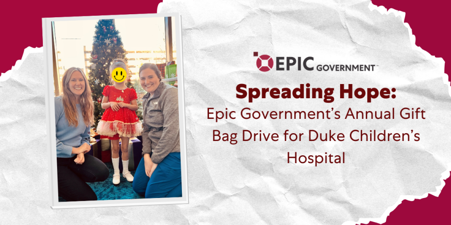 Spreading Hope: Epic Government’s Annual Gift Bag Drive for Duke Children’s Hospital